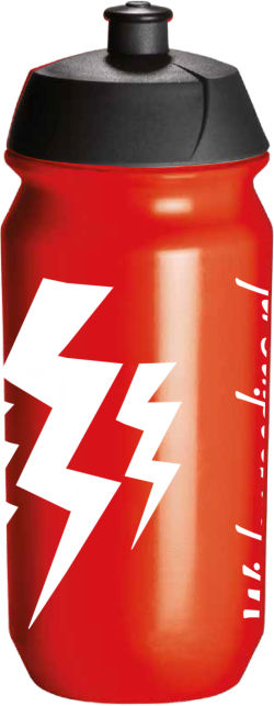 Lightning Bidon - Rood - 500 ml