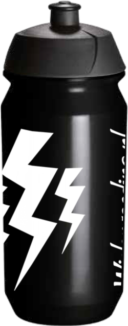 Lightning Bidon - Zwart - 500 ml