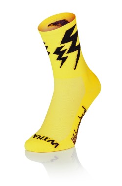 Lightning Socks - Classic Geel - 2 paar