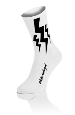 Lightning Socks - Wit - 2 paar